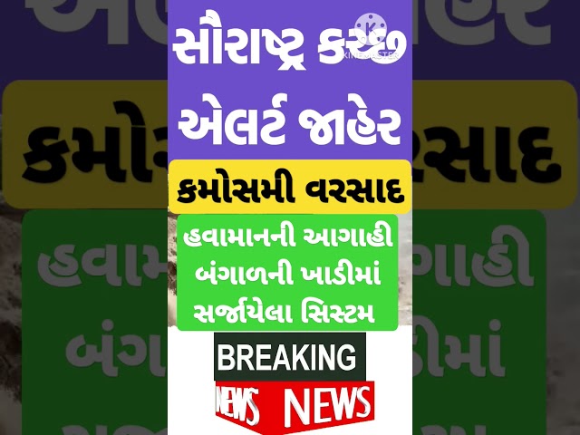 Gujarat Breaking News Kamosmi Rain Weather Update #shortsfeed #shortsviral #shortvideo #trending