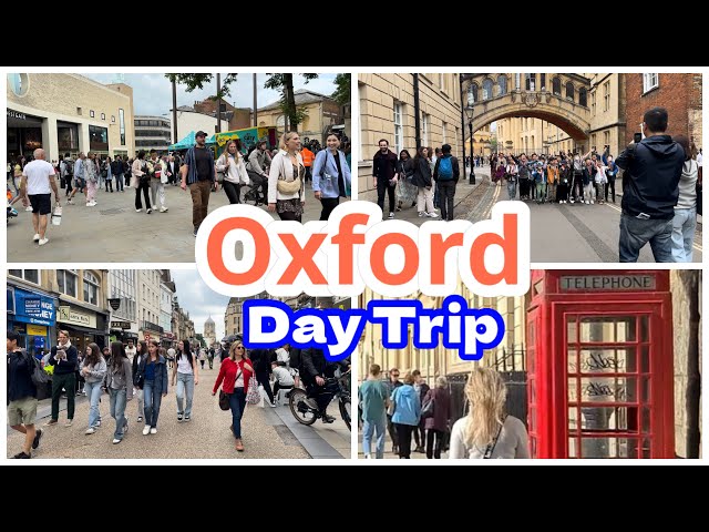 Oxford University England 🇬🇧 Day Trip Oxford City Centre 2024 / Virtual Walk Tour