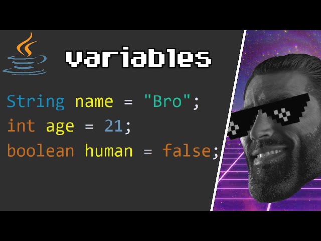 Variables in Java ✘【12 minutes】