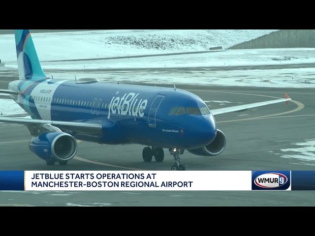 JetBlue flight from Florida arrives in Manchester