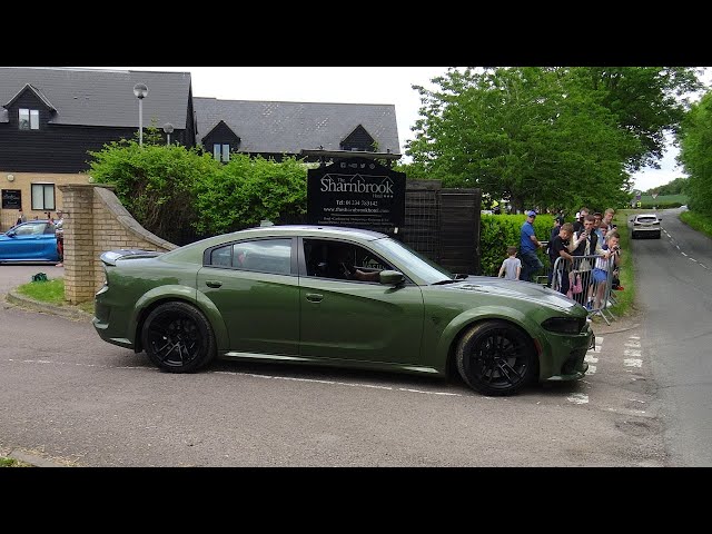 LOUD*Muscle Cars Leaving a car meet 2021