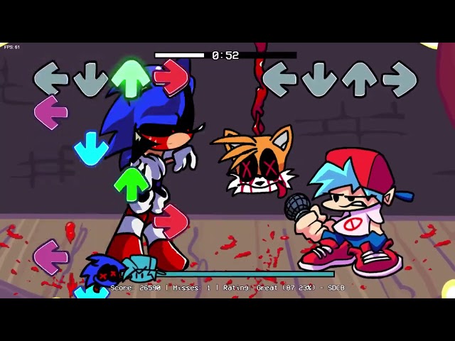 FNF VS OG Sonic EXE !  - friday night funkin