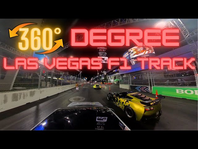 EXPERIENCE the Las Vegas F1 Track scenery in 360 Degree