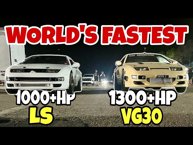 World's Fastest Nissan 300ZX: VG30 Turbo vs LS Swap