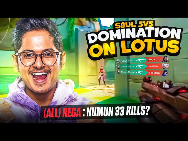 Domination on Valorant New map *LOTUS* | 33 Solo Kills