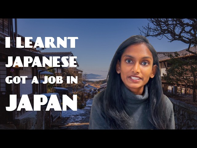 How I Learned JAPANESE and Got a Job in JAPAN as an Indian Architect