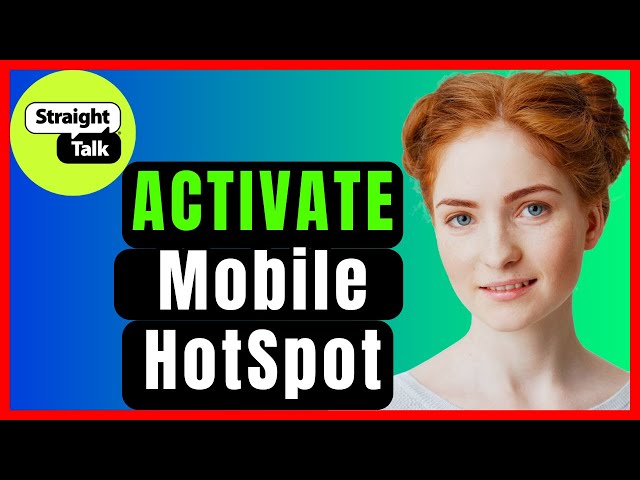 How to Activate Straight Talk Mobile Hotspot (iPhone / Android)❗(Step-by-Step Guide)✅