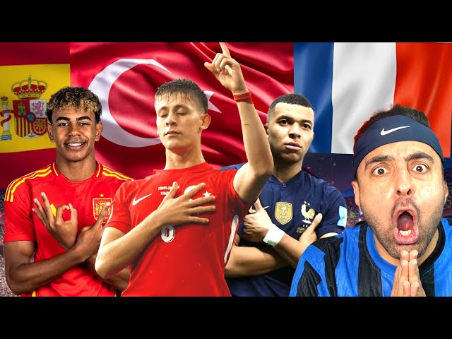 HER MİLLİ TAKIMIN ATTIĞI EN GÜZEL GOL 2024 ! Türkiye, Fransa, İspanya