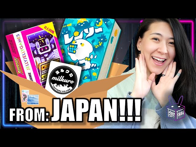 Japanese Board Game Unboxing! 📦