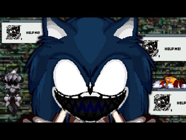 SONIC.EXE CORRUPTED FILE SECRET ERROR ENDING/DEATH SCENE