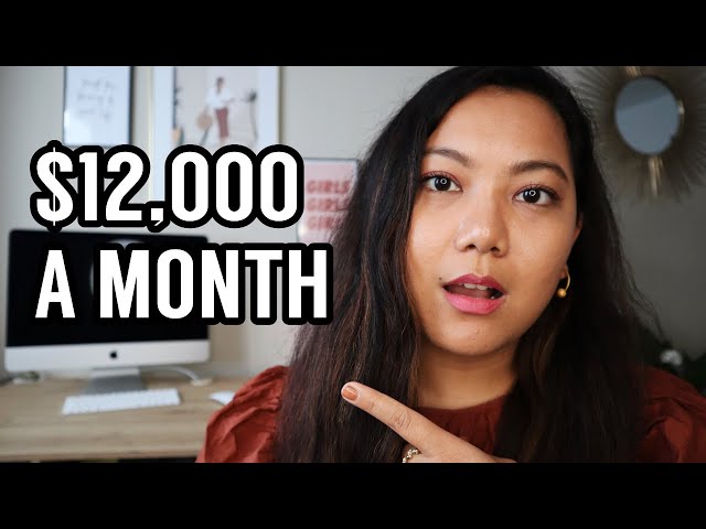 How I Make $12000 A Month Blogging // MAKE MONEY BLOGGING