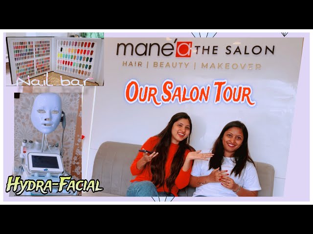 OUR SALON TOUR | Manea the salon | Nimma Shravani