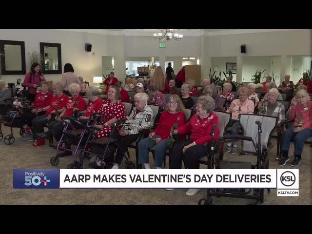 AARP makes Valentine's Day rose deliveries