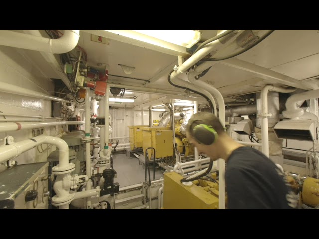 Sea Shepperd Engine Room