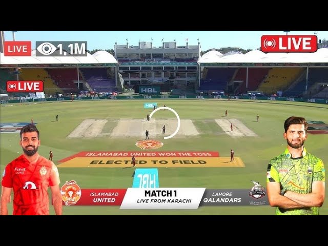 Lahore Qalandar Vs Islamabad United | 2024 live streaming HBL PSL 9 Pakistan super league 2024 Live