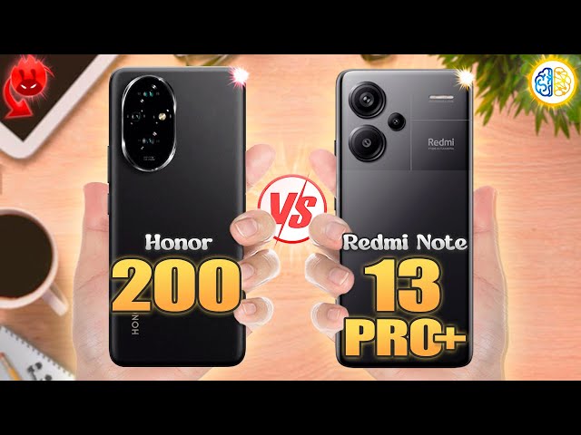 Honor 200 vs Redmi Note 13 Pro Plus⚡Full Review