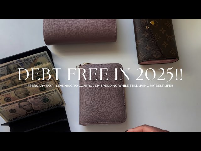 How I Use A Zero Based Budget To Become Debt Free In 2025 At 25 YO ✨| Weekly Cash Stuffing💸