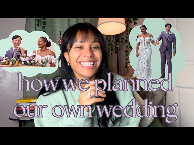 we planned our own wedding