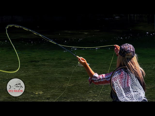 Heather Hodson FLY FISHING Trip into Pacific Northwest Mountains - Fly fishing for Cutthroat Trout