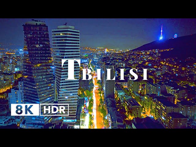 Tbilisi, Georgia in 8K HDR 10 BIT ULTRA HD Drone Video (60 FPS)