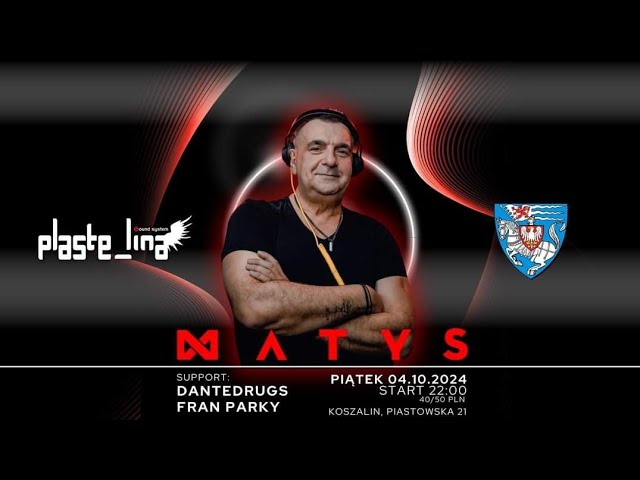 DJ Matys - Klub Plastelina Koszalin [4.10.2024]