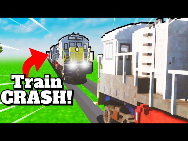 CRASHING Trains in TEARDOWN!