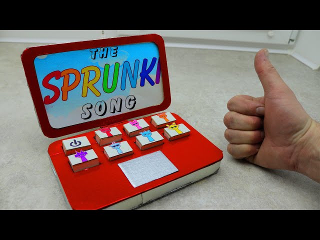 Mini laptop Sprunki Phase 4 DIY #sprunki #incredibox #incrediboxsprunki