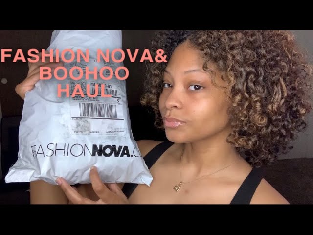 FASHION NOVA AND BOOHOO CLOTHING HAUL