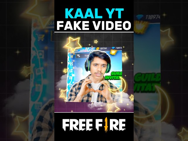 Kaal YT Fake Video 🤬😱|| #freefire #trending #viralshorts #freefireshorts