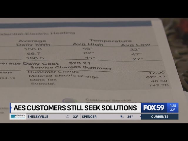 AES customers looking for solutions after high heat bills