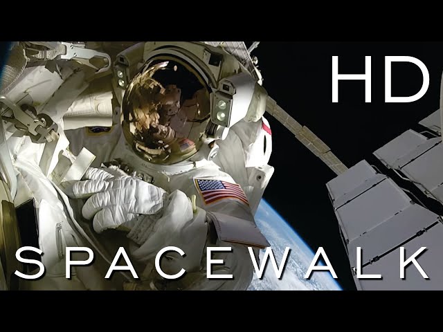 NASA Spacewalk EVA 41 | GoPro HD | Earth and the International Space Station