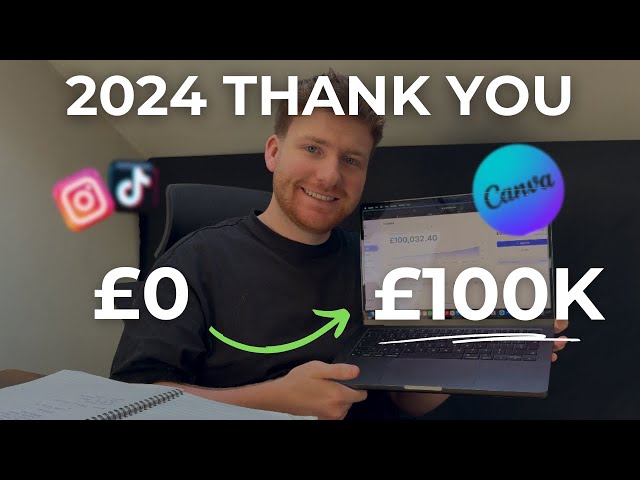 How I Made £100,000 In 2024 As a 21 Year Old.