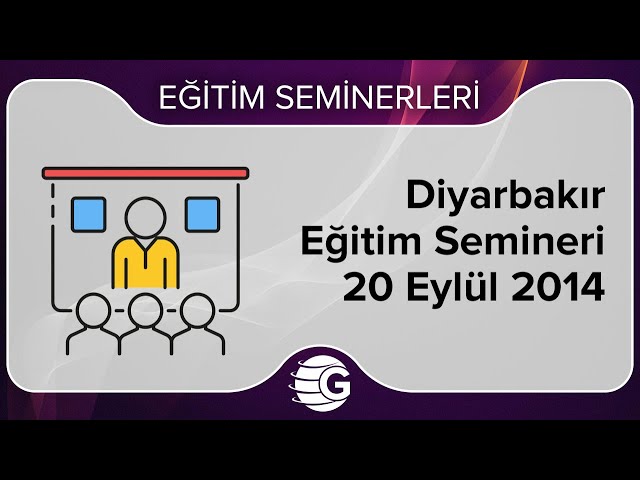 GCM Forex Eğitim Semineri - 20 Eylül 2014 - Diyarbakır