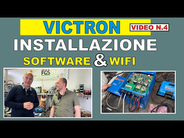 VICTRON INSTALLAZIONE COMPLETA FACILE PER TUTTI #fotovoltaico