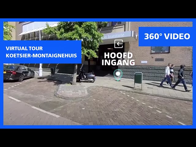 Virtual tour - het Koetsier-Montaignehuis - Hogeschool van Amsterdam (360-graden VR video)