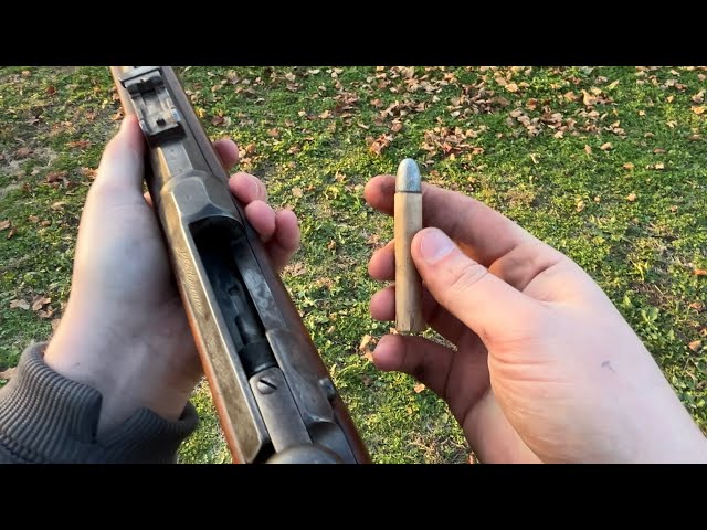 Mle 1866 Chassepot needle rifle POV firing