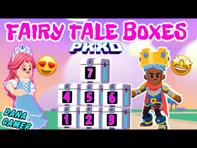 PK XD ALL THE 7 SECRET BOXES IN THE NEW FAIRY TALE UPDATE