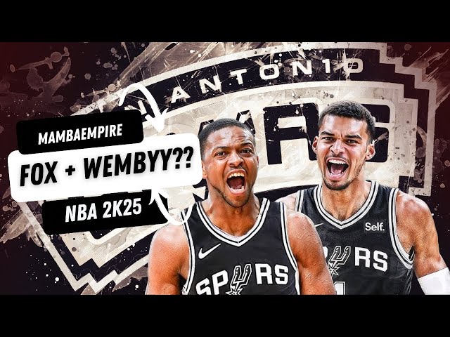 I Rebulit The San Antonio Spurs With De'Aaron Fox In NBA 2K25