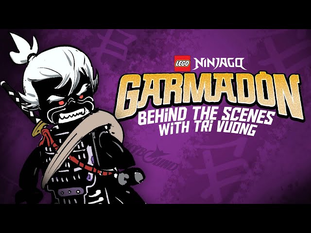 NINJAGO: ‘Behind The Scenes’ of Skybound's 'GARMADON' w/writer and artist Tri Vuong