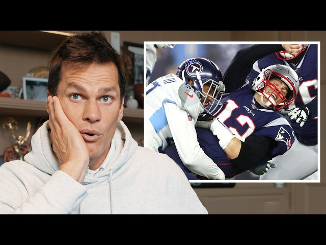 Tom Brady Reacts to His Biggest Hits