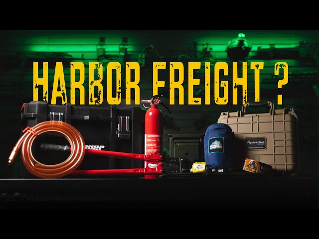 Harbor Freight Budget Gear For EDC, Overland, Preparedness?  | The Ultimate Truck EDC Build Out Pt.2