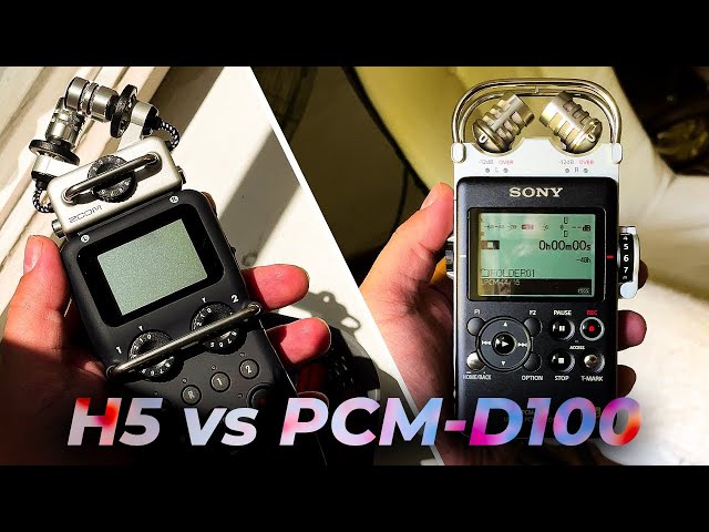 Which? Zoom H5 or the Sony PCM D100?