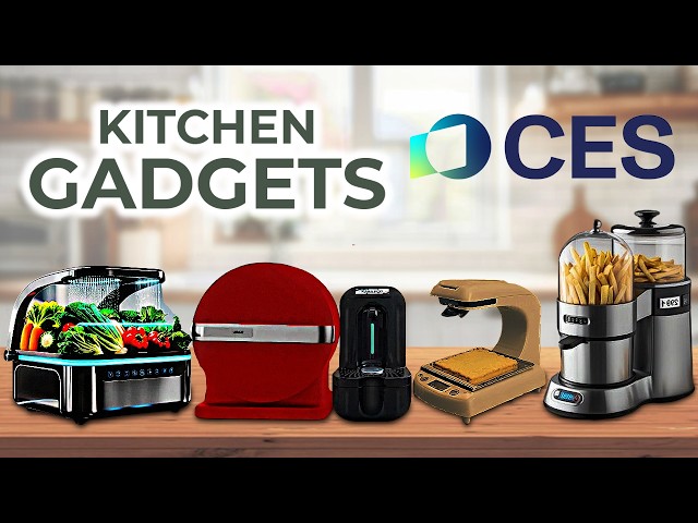 New Kitchen Innovation CES 2025 | New Tech Products In Smart Cooking at CES 2025!