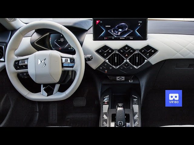 3D 180VR 4K CItroen DS3 Crossback  Interior Nice design 360vr