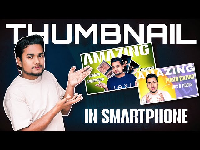 Make easy youtube thumbnail in smartphone