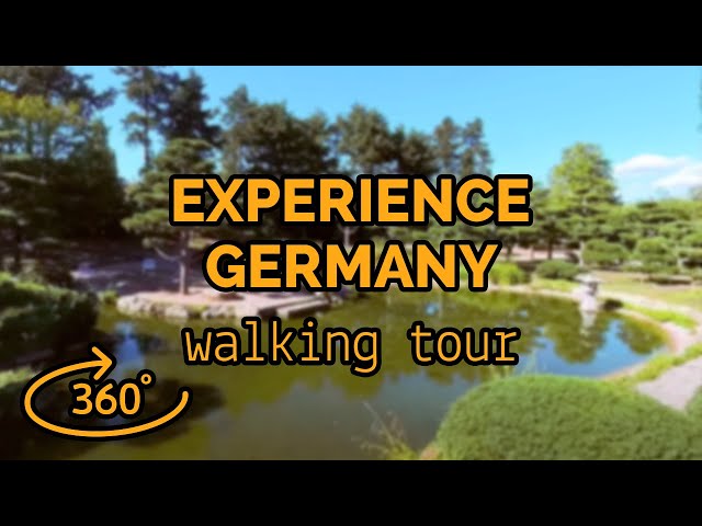 360° VR Walking Tour - Japanese Gardens in Düsseldorf, Germany