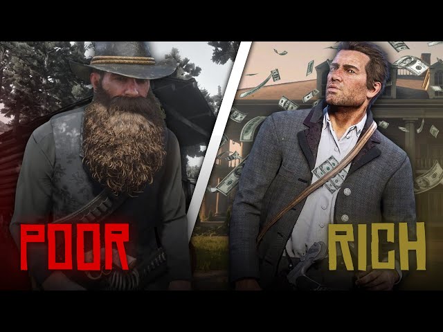 I Went From A Poor Man To  A Rich Man in Red Dead Redemption 2