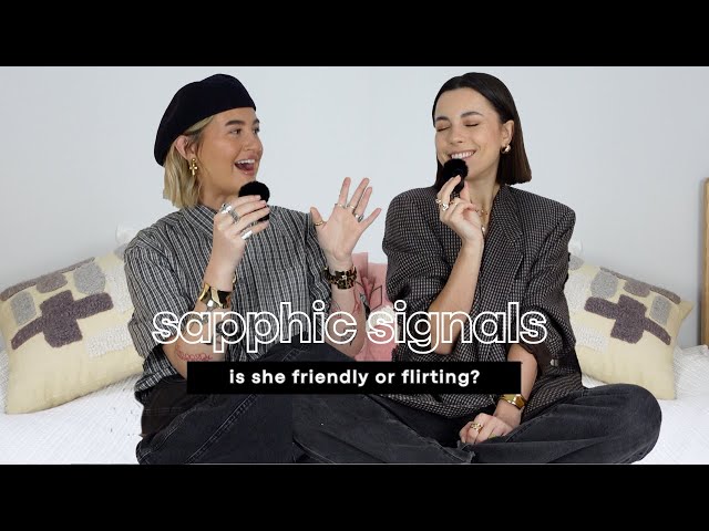 sapphic signals: is she friendly or flirting?