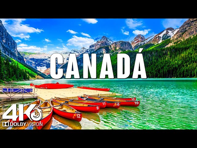 DESCUBRE CANADÁ 🌏 Película de relajación escénica con música relajante 🌟 Vídeo 4K Ultra HD