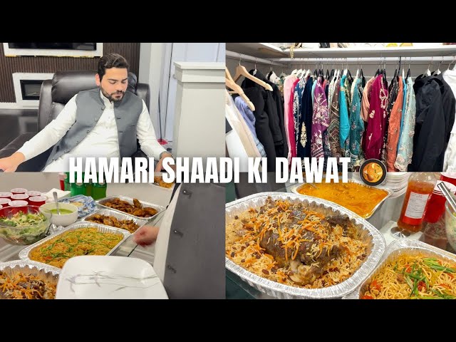 SHAADI KE SAAL BAAD BHI DAWAT 😅 | DAWAT VLOG AND TEYARI